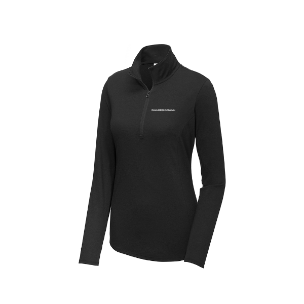 Picture of Sport-Tek ® Ladies PosiCharge ® Tri-Blend Wicking 1/4-Zip Pullover
