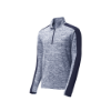 Picture of Sport-Tek® PosiCharge® Electric Heather Colorblock 1/4-Zip Pullover
